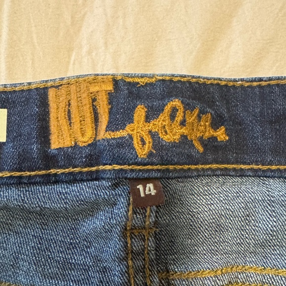 KUT from the Kloth Katy ankle straight jeans size 14 - Picture 4 of 5